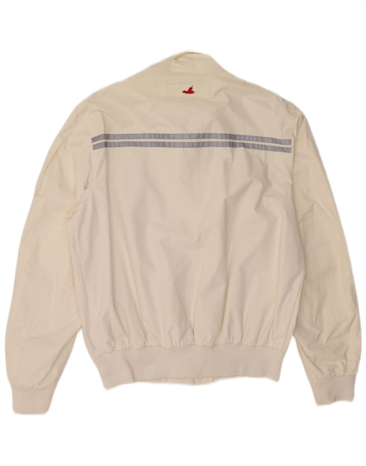 Museum Veste Bomber Graphique Homme UK 42 XL Off White Colourblock Polyamide