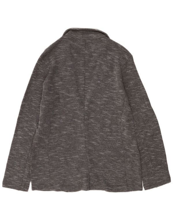 Carrera Veste blazer à 2 boutons pour homme UK 38 Gris moyen en coton moucheté