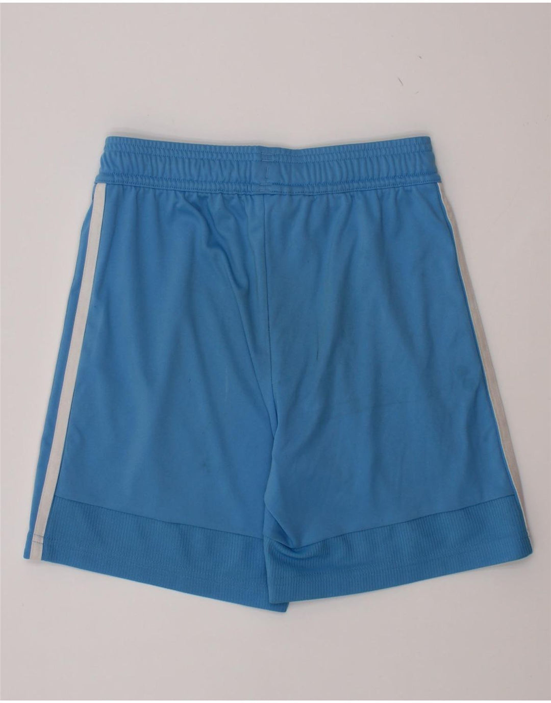 Short de sport Adidas garçon 9-10 ans bleu polyester