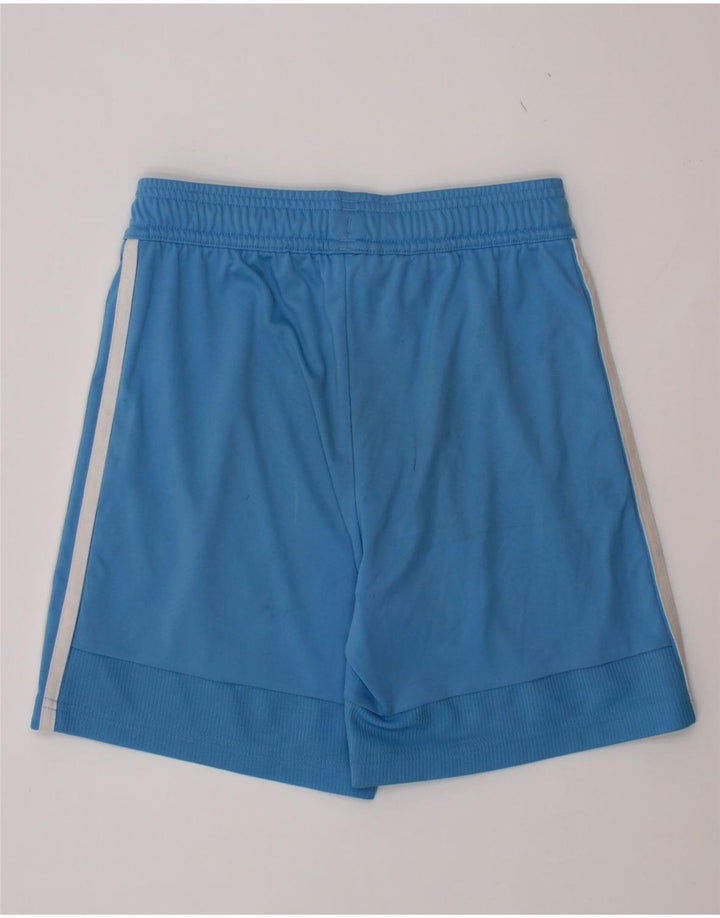 Short de sport Adidas garçon 9-10 ans bleu polyester