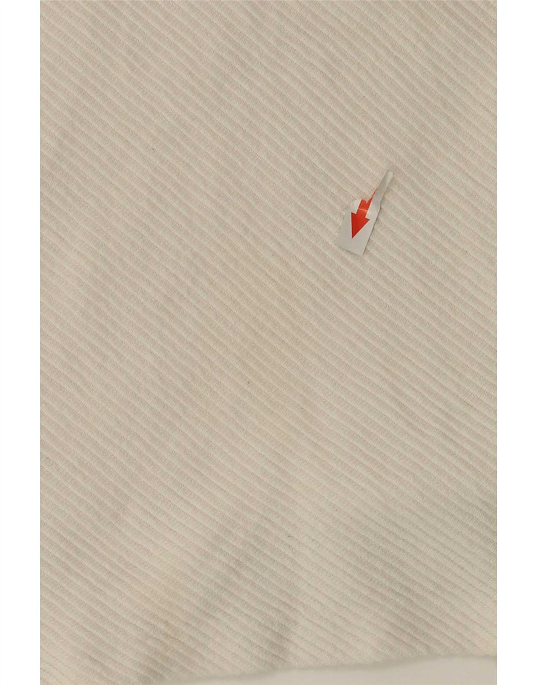 Zara Homme Top Manches Longues Petit Coton Blanc
