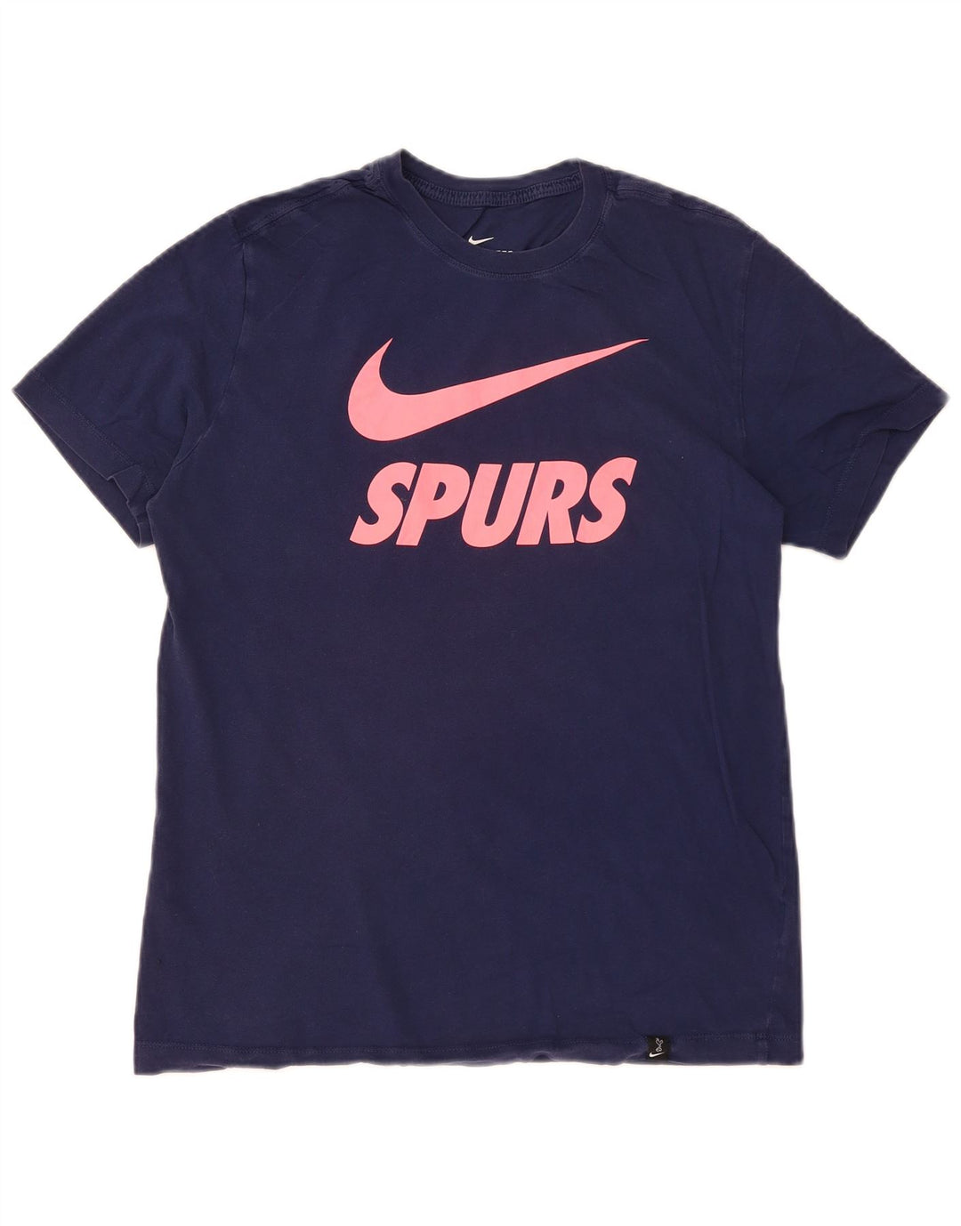 Nike T-shirt graphique pour homme en coton bleu marine moyen