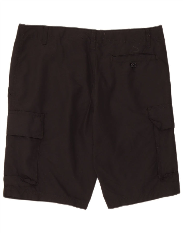 French Connection Short Cargo Homme Petit W32 Nylon Noir