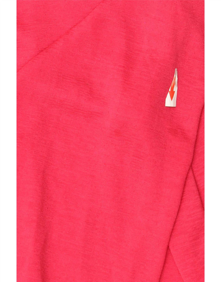 vintage Femme Loose Fit Chemise Blouse IT 44 Rose Moyen