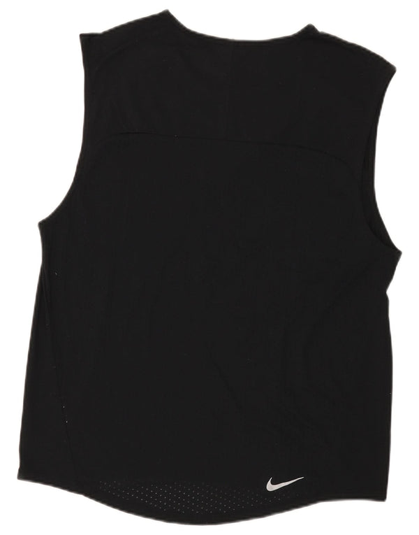 Nike Hommes Dri Fit Débardeur Noir Moyen Polyester