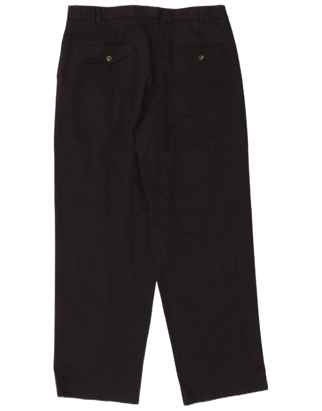 L.L.Bean Pantalon décontracté pour homme W37 L32 en coton noir