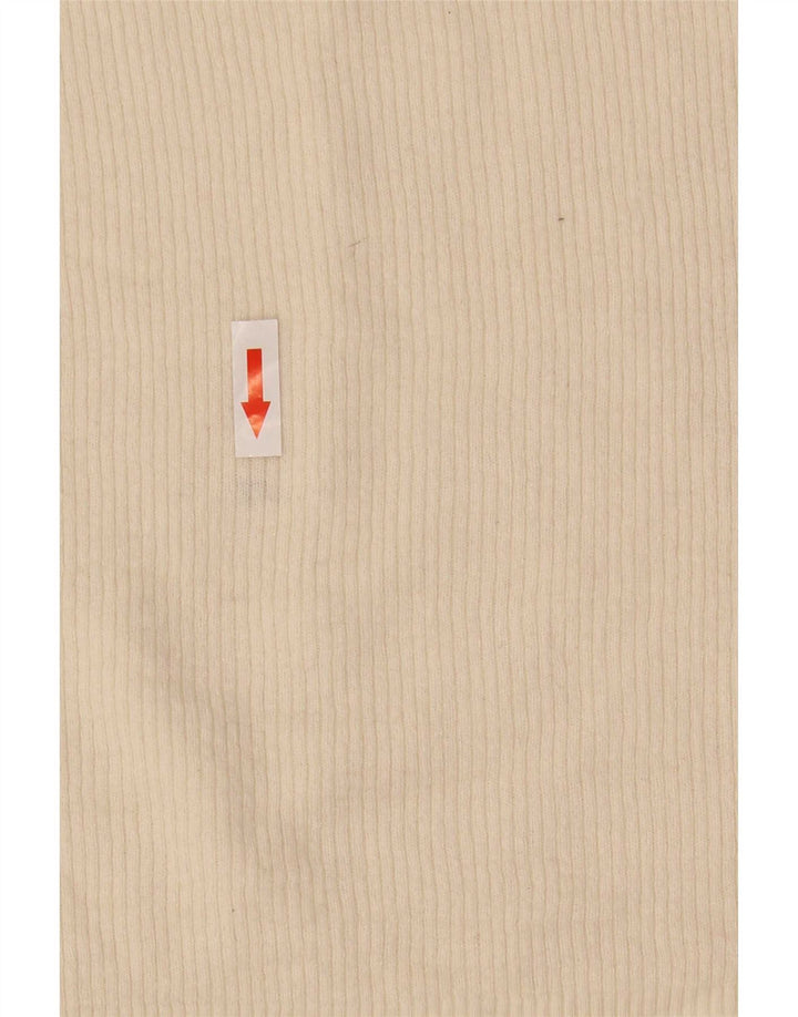 Massimo Dutti Cardigan court pour femme UK 8 Small Blanc cassé