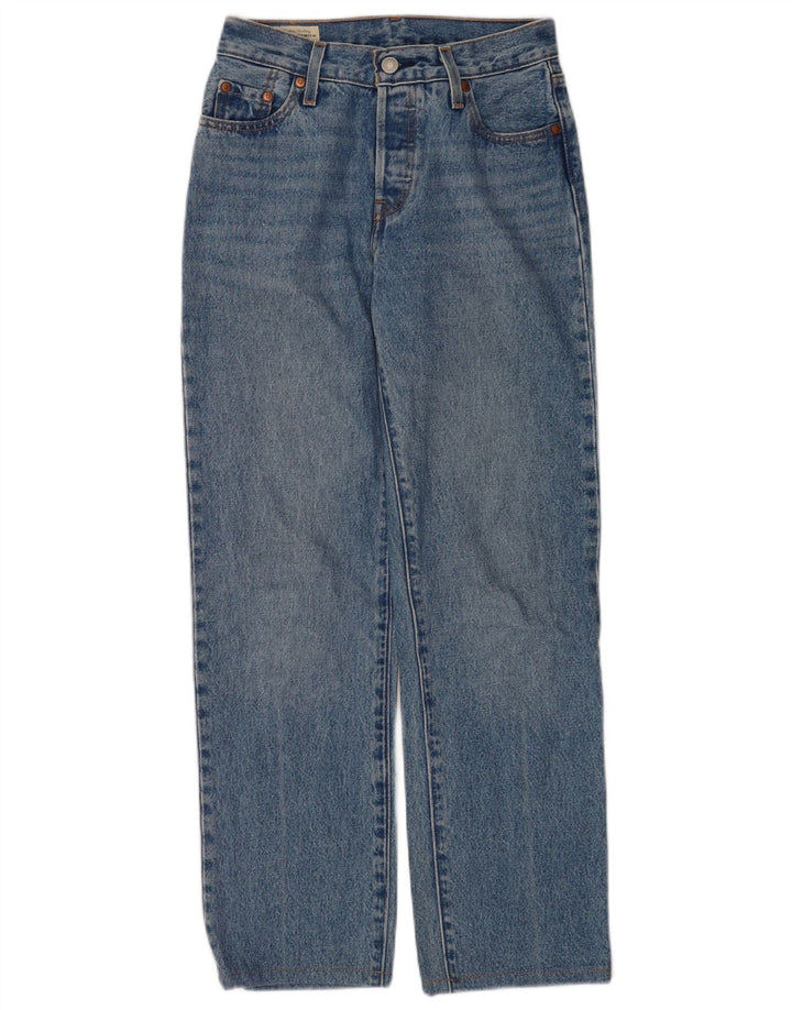 Levi's Jean Droit 501 Femme W23 L28 Bleu Coton