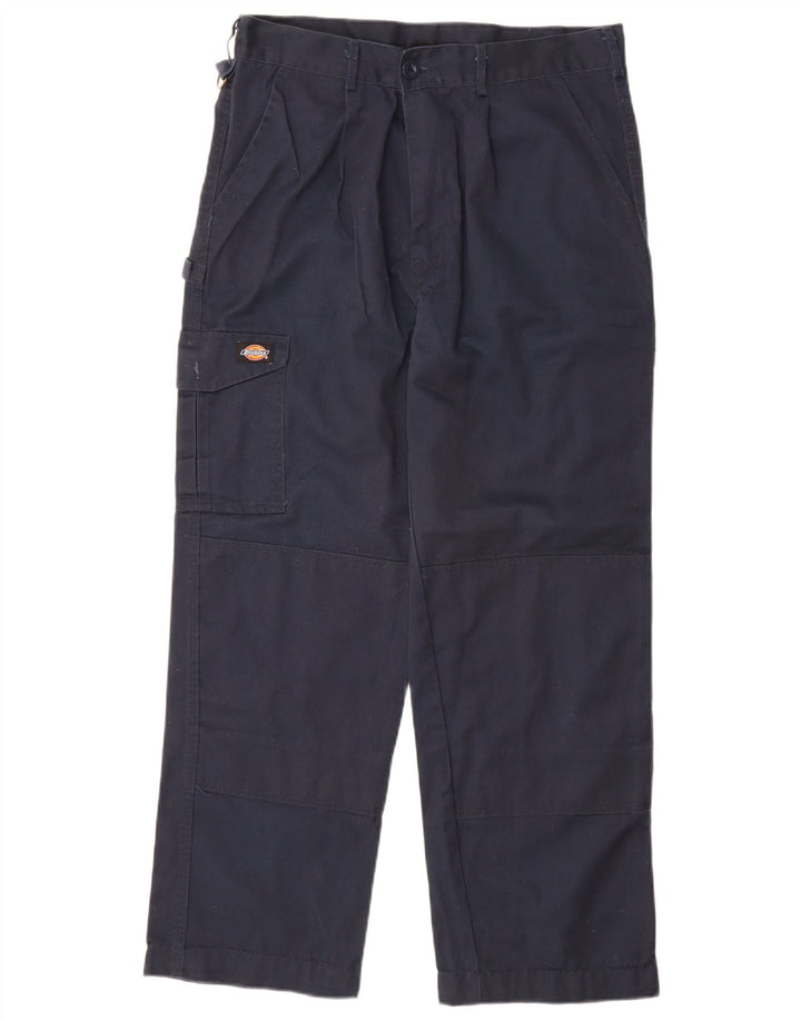 Dickies Pantalon Cargo Pegged Homme W34 L30 Bleu Marine Polyester