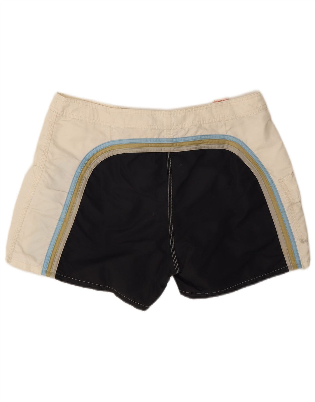 Sundek Short de bain homme grand nylon color block blanc