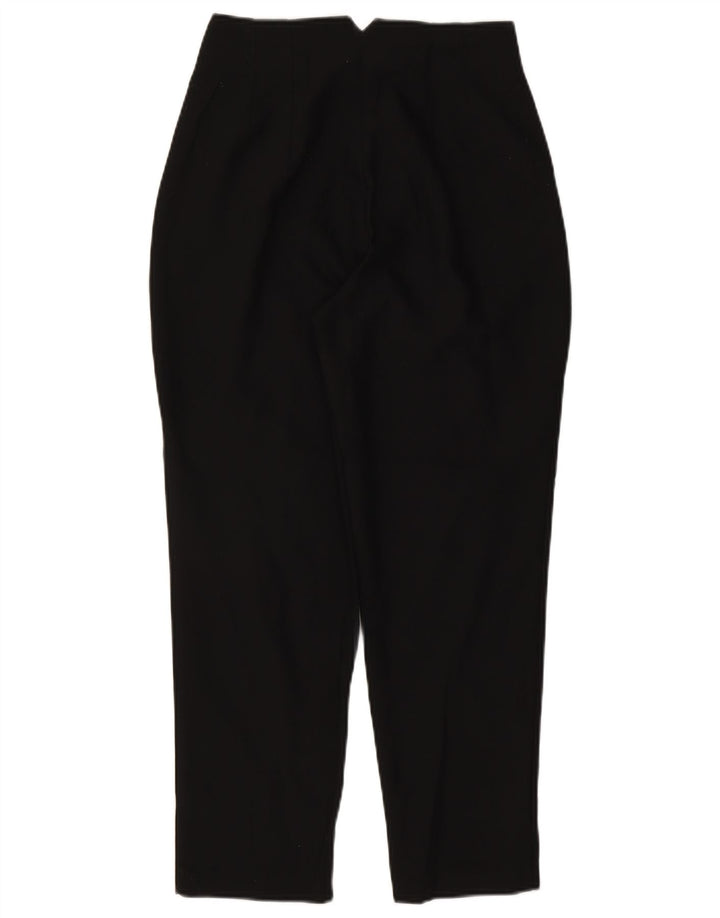 Zara Pantalon décontracté fuselé pour femme Medium W28 L26 Noir Polyester