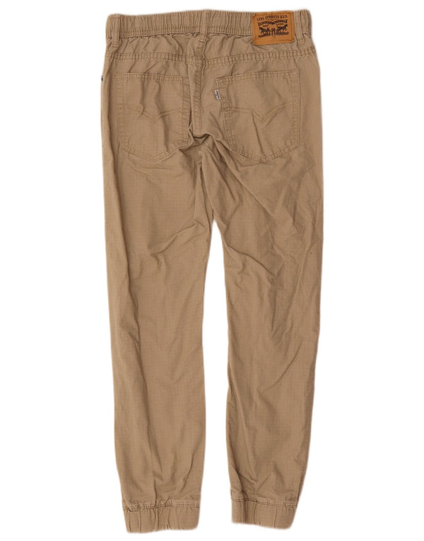 Levi's Pantalon de jogging décontracté pour garçon 12-13 ans Large W28 L27 Coton beige