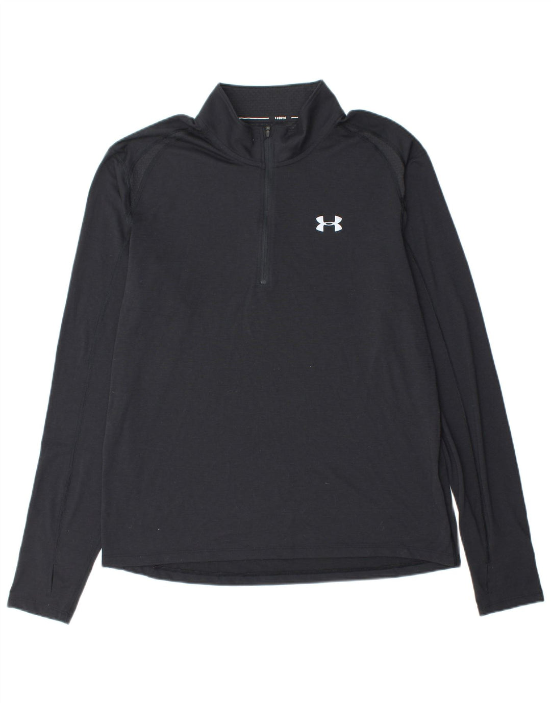 UNDER ARMOUR Haut de survêtement Heat Gear pour homme avec col zippé XL Noir
