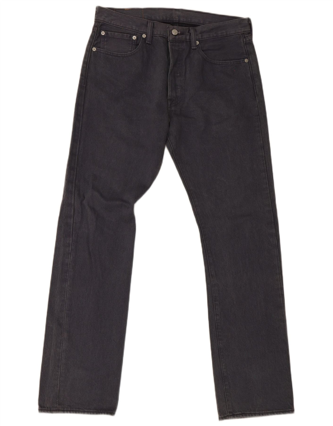 Levi's Jean Droit 501 Homme W32 L32 Gris Coton