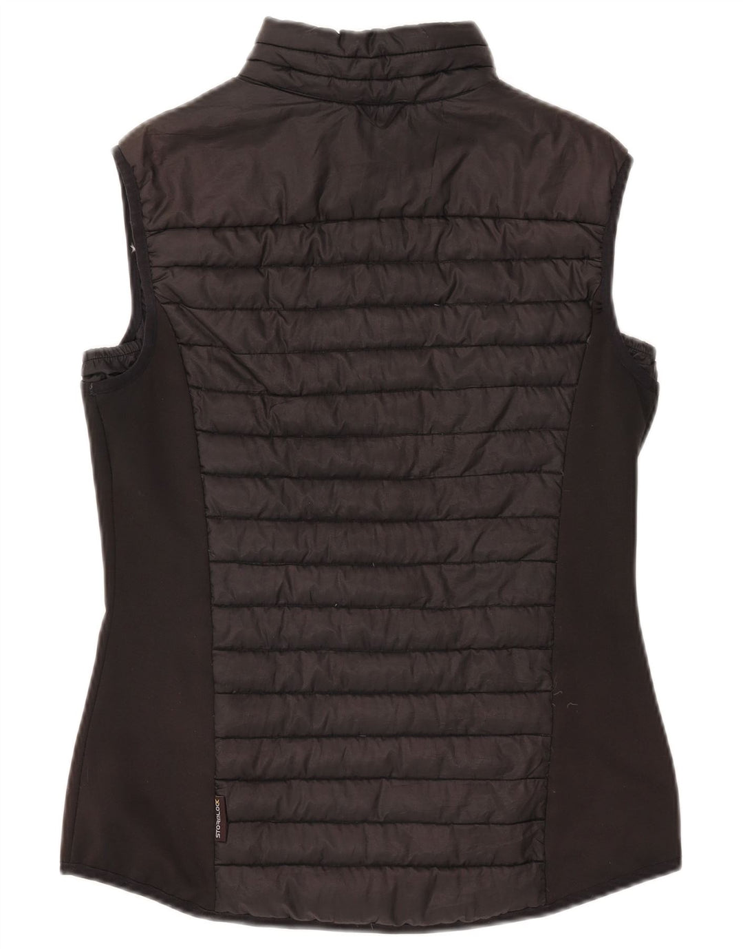 Jack Wolfskin Gilet rembourré pour femme UK 12 Medium Noir Polyester