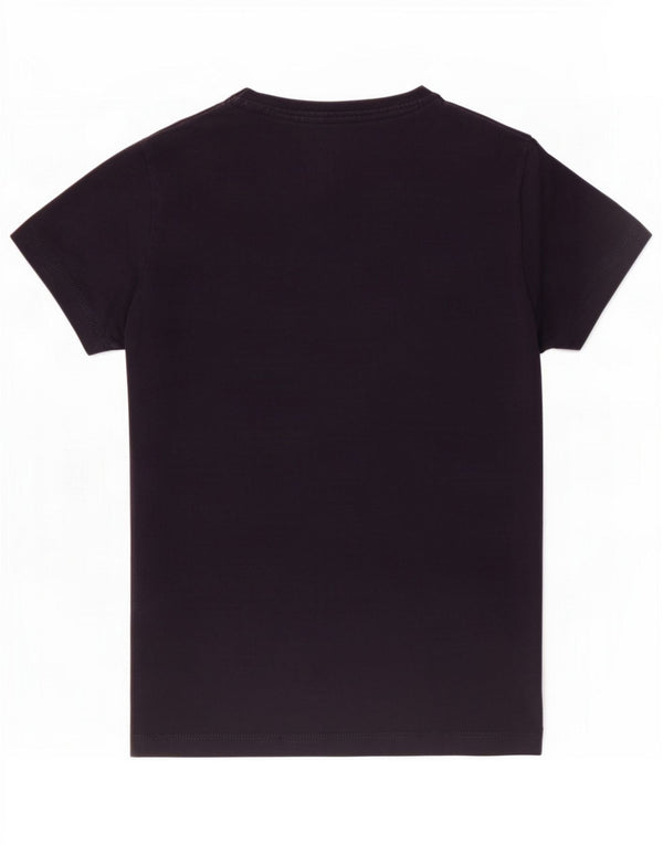 Napapijri T-Shirt Graphique Garçon 7-8 ans Bleu Marine