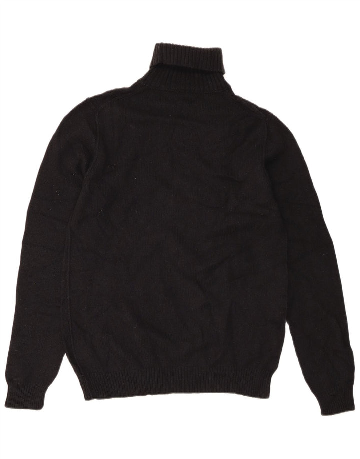 Sun68 Pull col roulé homme laine noir moyen
