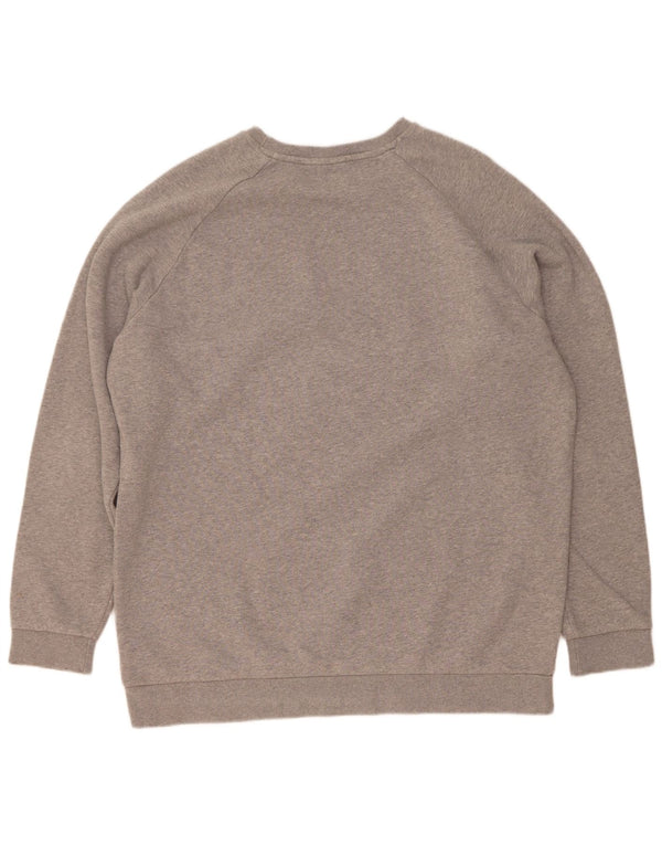 Adidas Sweat-shirt pour homme XL Gris Coton