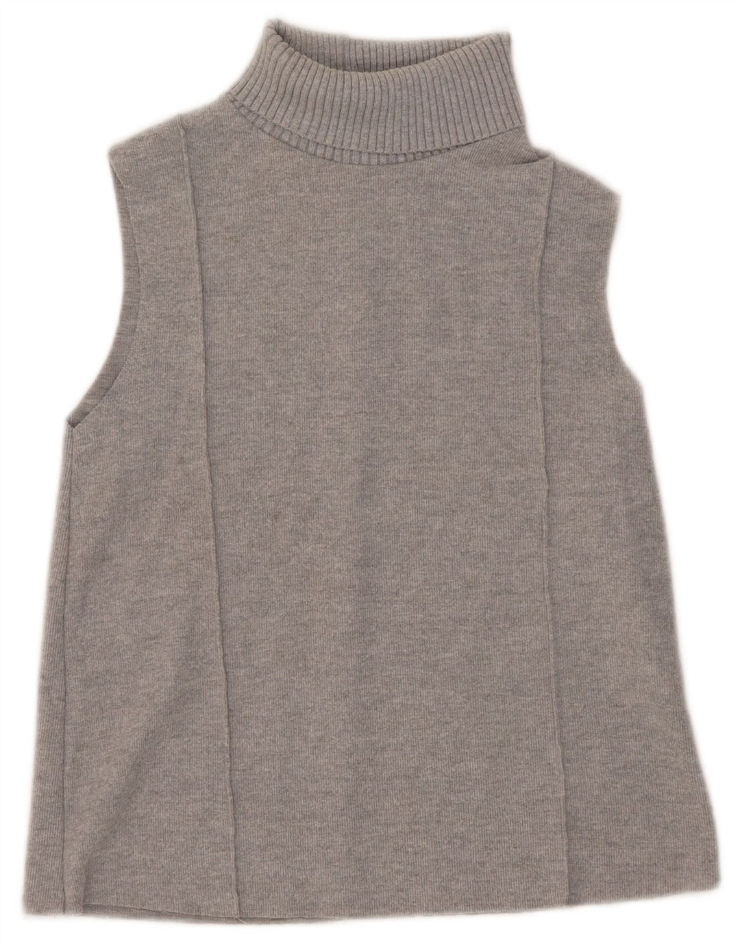 Zara Femme Débardeur UK 10 Petit Gris Polyester