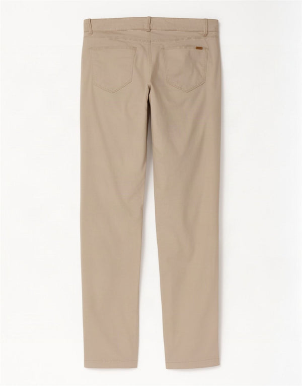 Esprit Pantalon décontracté slim femme W34 L32 Beige Coton
