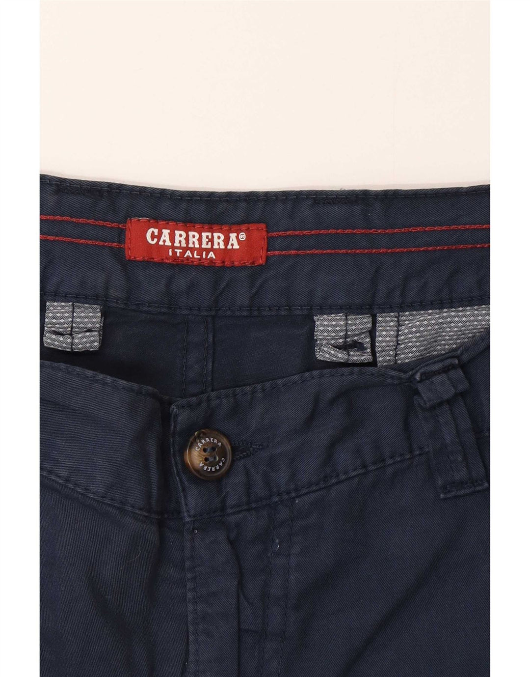 Carrera Short Cargo Homme XL W38 Bleu Marine