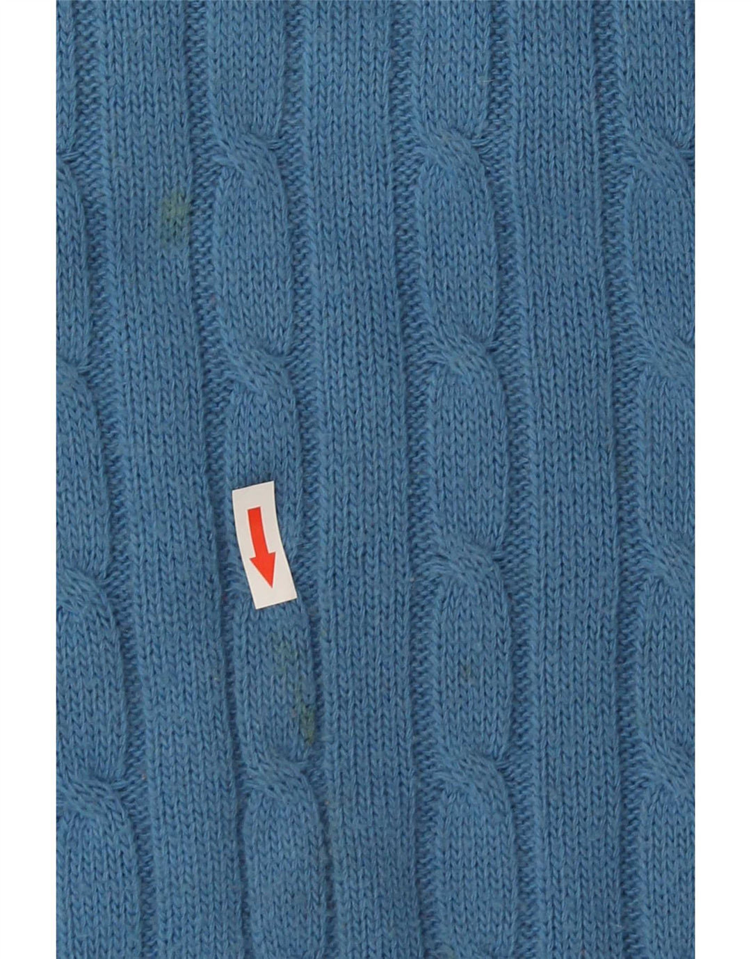 vintage Mens Crew Neck Jumper Pull Grand Bleu