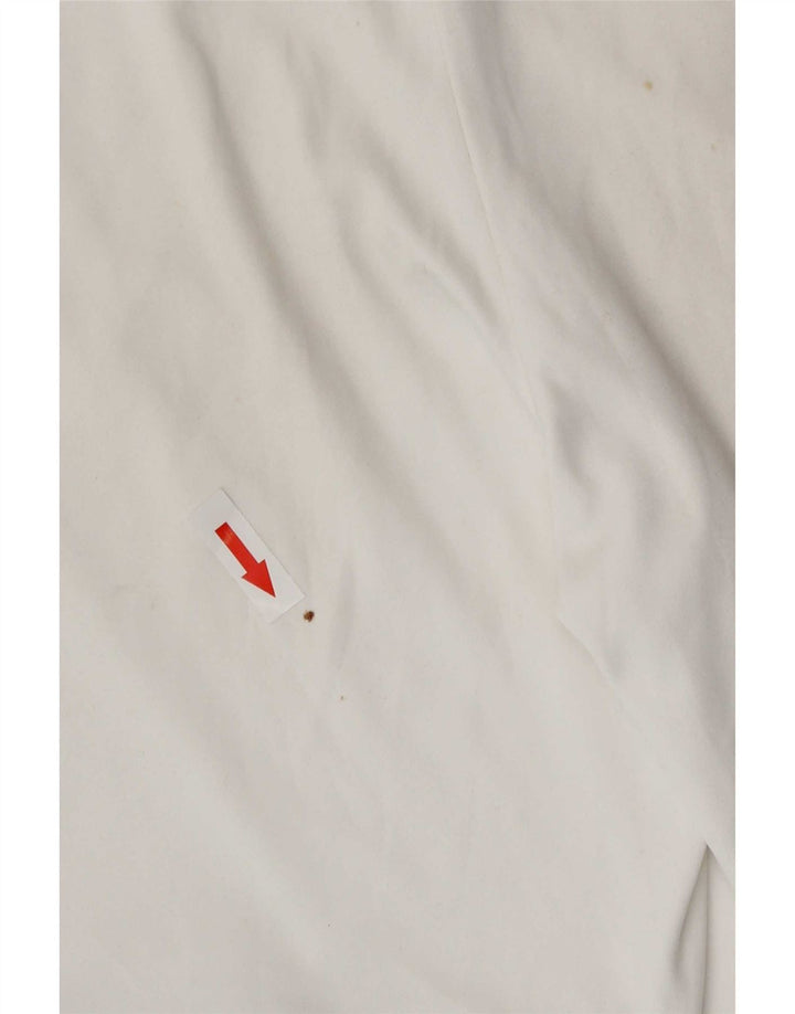 Adidas Short de sport Juventus pour femme UK 8 Small Blanc Polyester