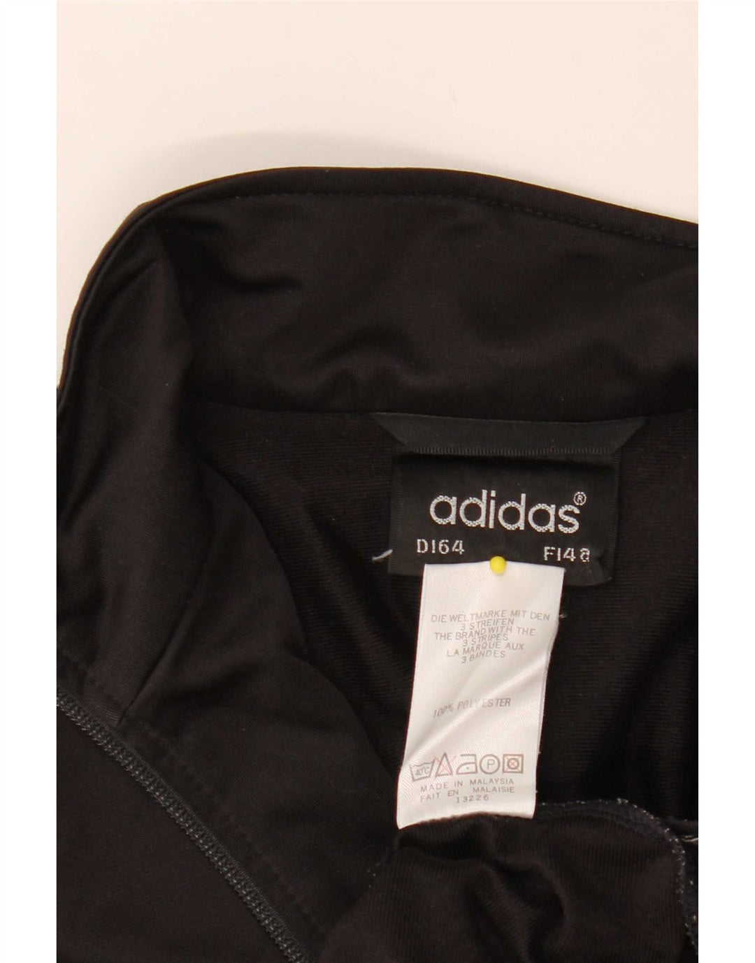 Veste de survêtement Adidas Garçon 13-14 ans Noir Polyester