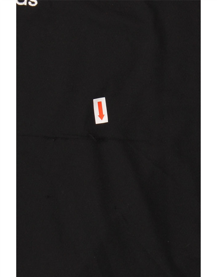 ADIDAS T-Shirt Climalite Homme Noir Moyen Polyester Colorblock