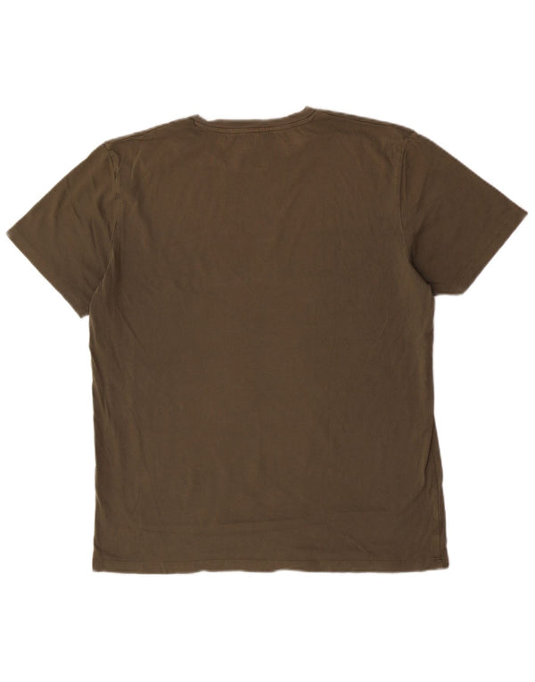 Jack & Jones T-Shirt Graphique Coupe Regular Homme Vert XL Coton