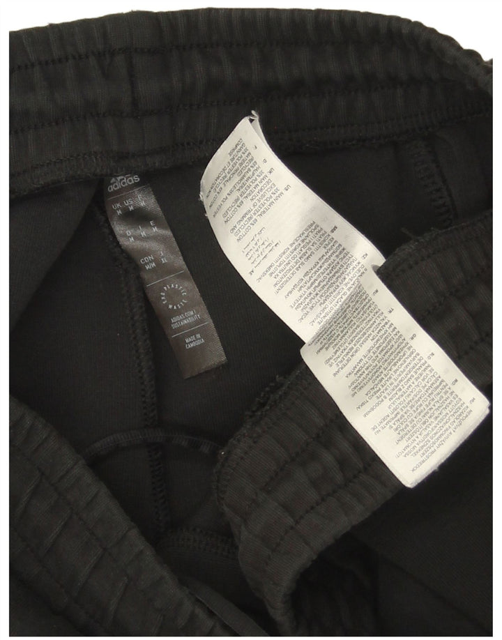 Adidas Pantalon de survêtement pour homme en coton noir moyen