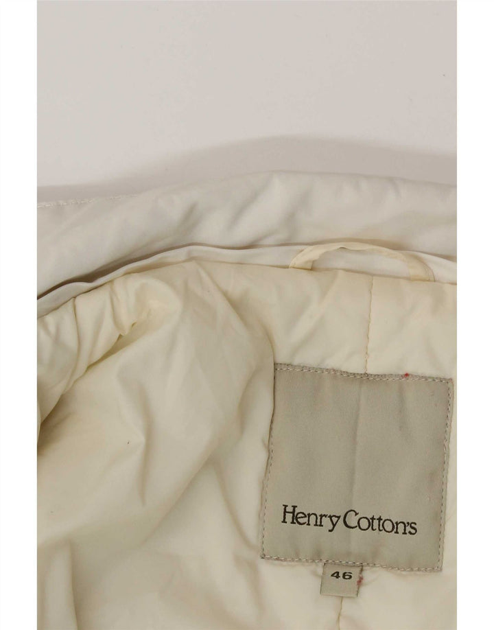 Henry Cottons Veste utilitaire pour femme IT 46 Large Blanc Polyester