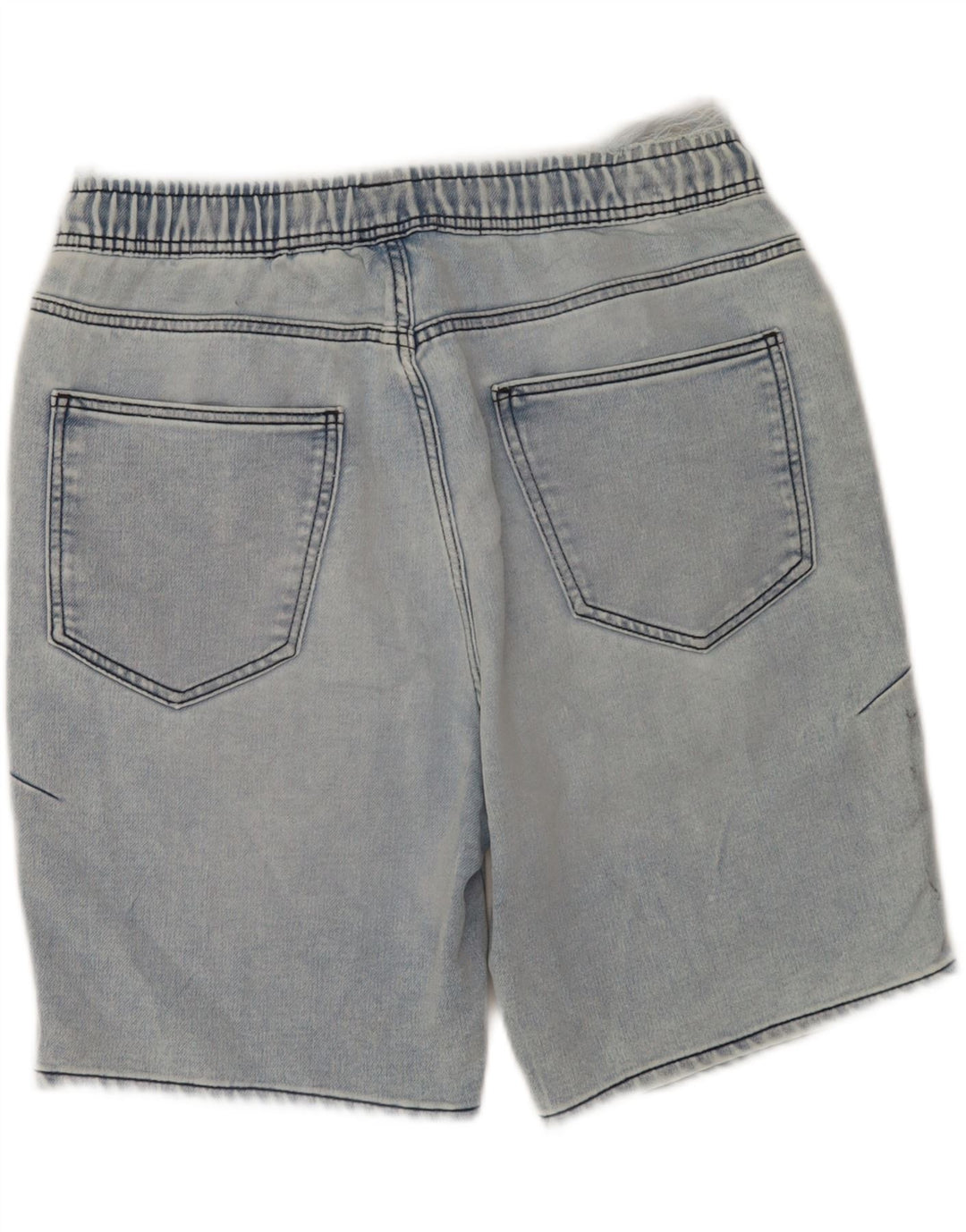 Zara Femme Short En Jean Large W32 Bleu