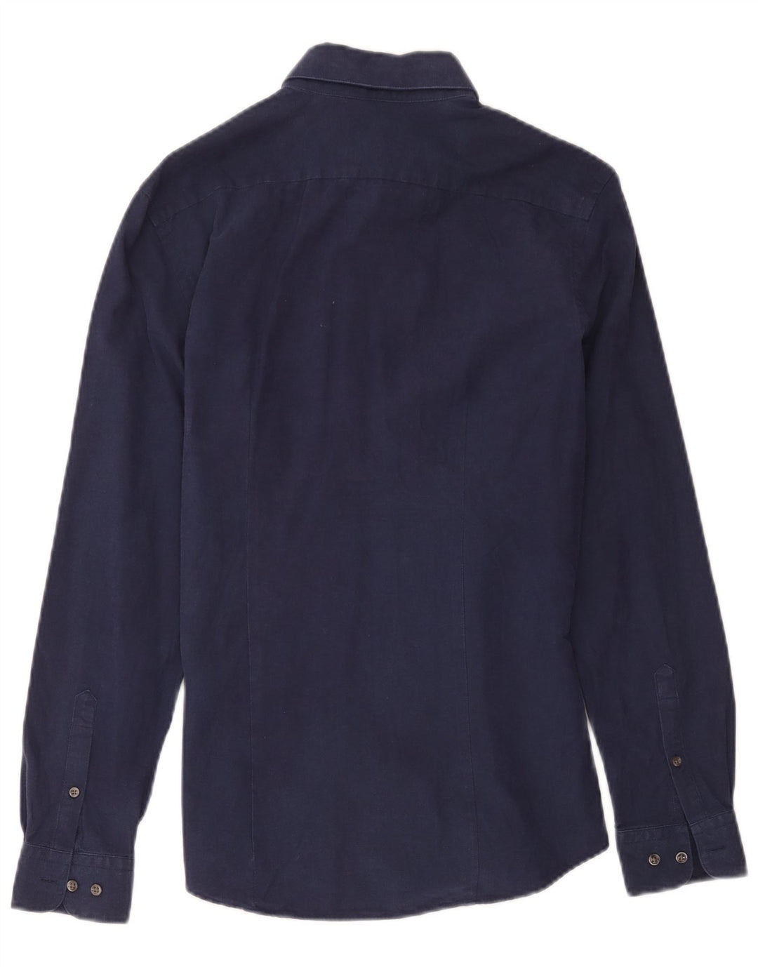 Reiss Chemise Slim Fit Petit Bleu Marine Homme