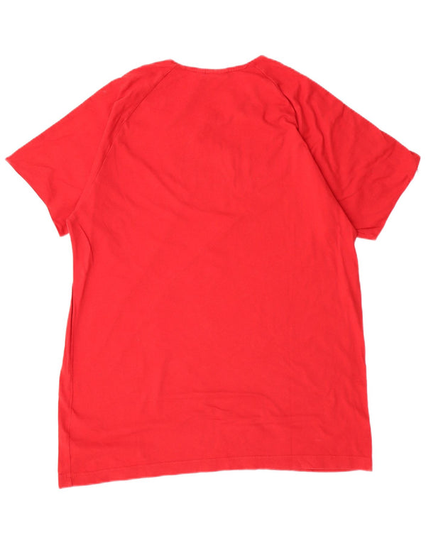 Adidas T-Shirt Homme Grand Rouge Coton