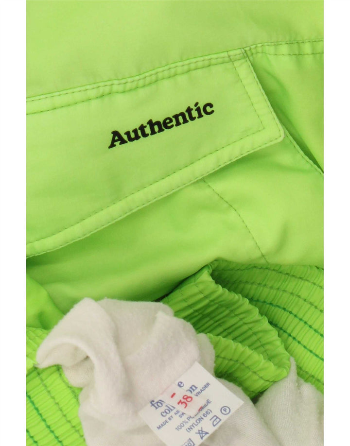 Authentique Veste de Survêtement Anorak Homme UK 38 Polyamide Vert Moyen