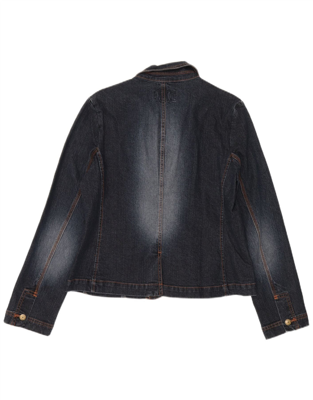 Phase Eight Veste Blazer 3 Boutons Femme UK 14 Bleu Marine Moyen Coton