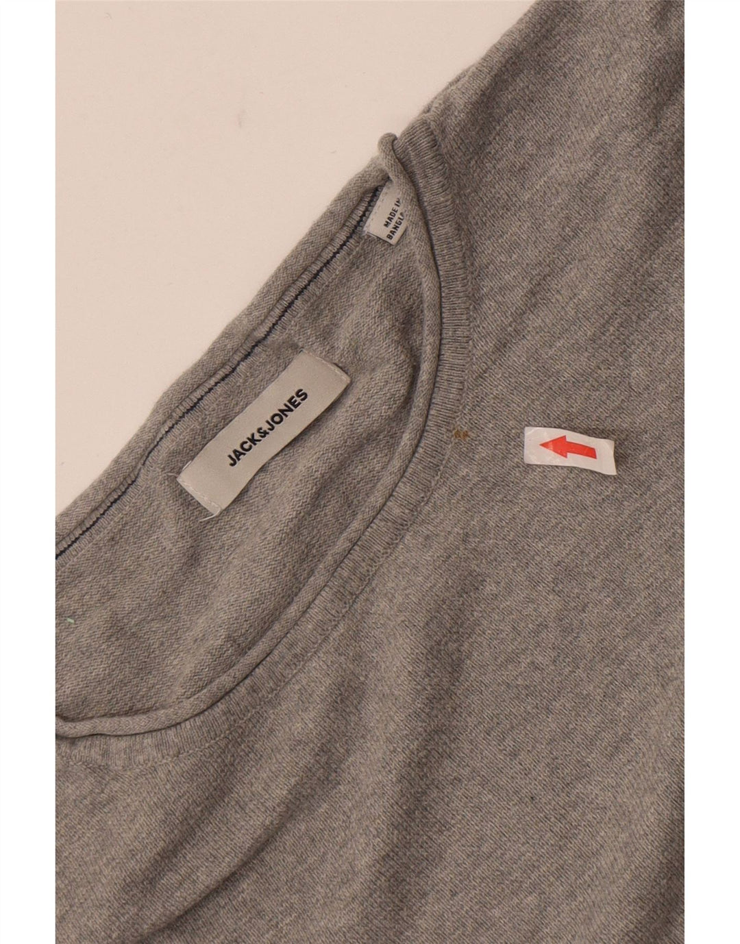 Jack & Jones Pull à col rond pour homme 2XL Gris