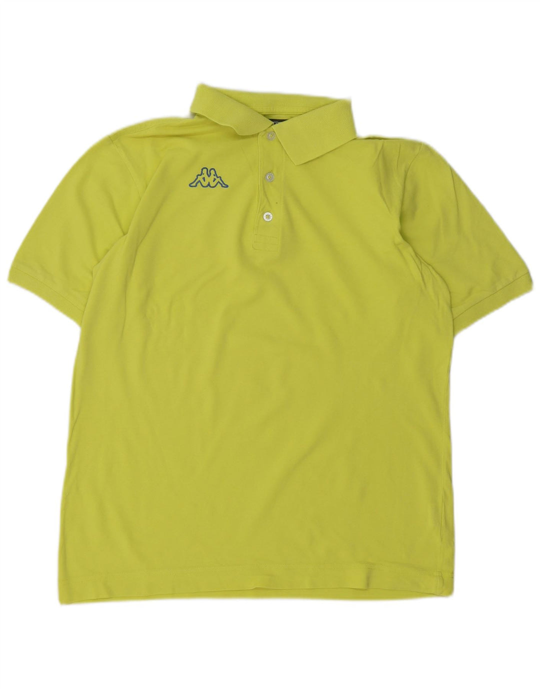 Kappa Polo Homme Vert Moyen Coton