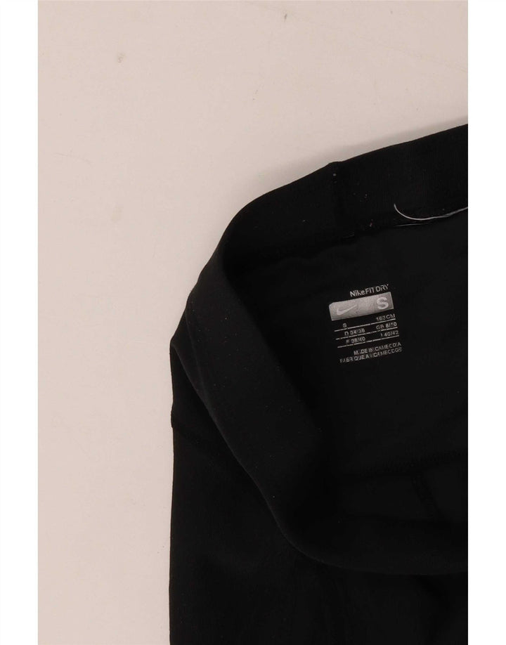 Nike Leggings Femme UK 8/10 Petit Noir