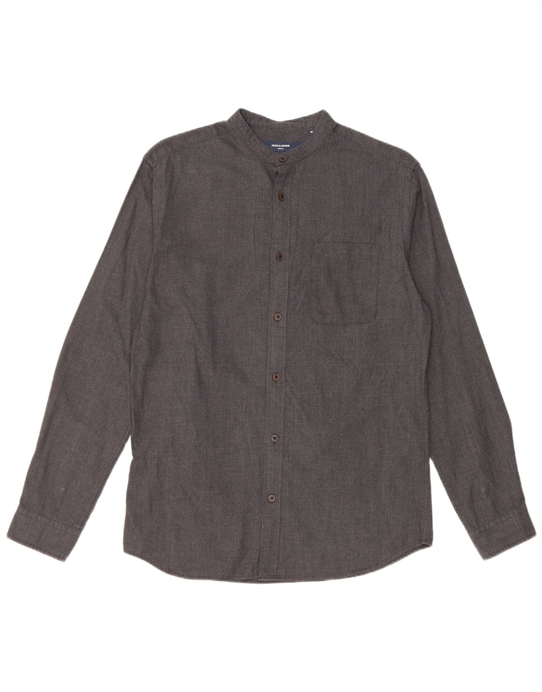 Jack & Jones Chemise Homme Gris Moyen Coton