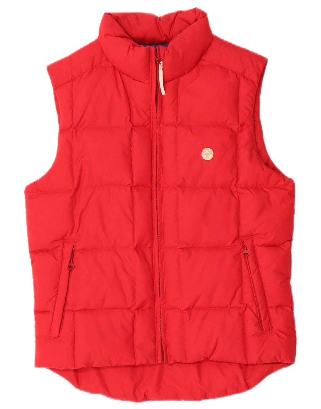 North Sails Gilet rembourré pour femme UK 10 Small Rouge Polyamide