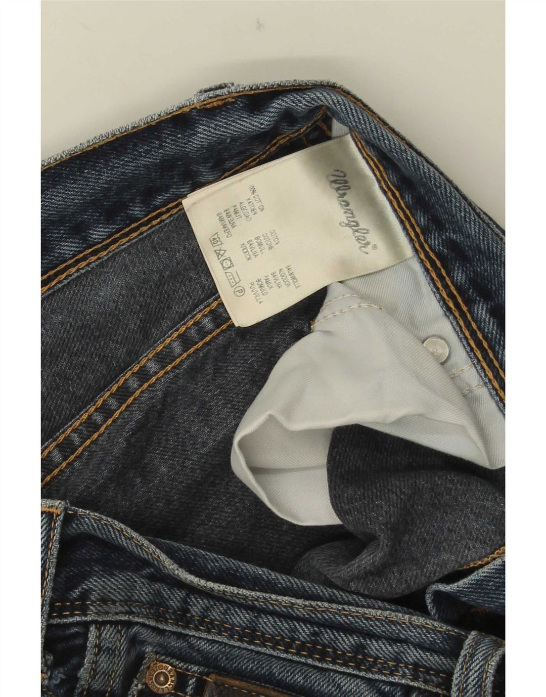Wrangler Jean Droit Texas Homme W34 L30 Bleu Coton