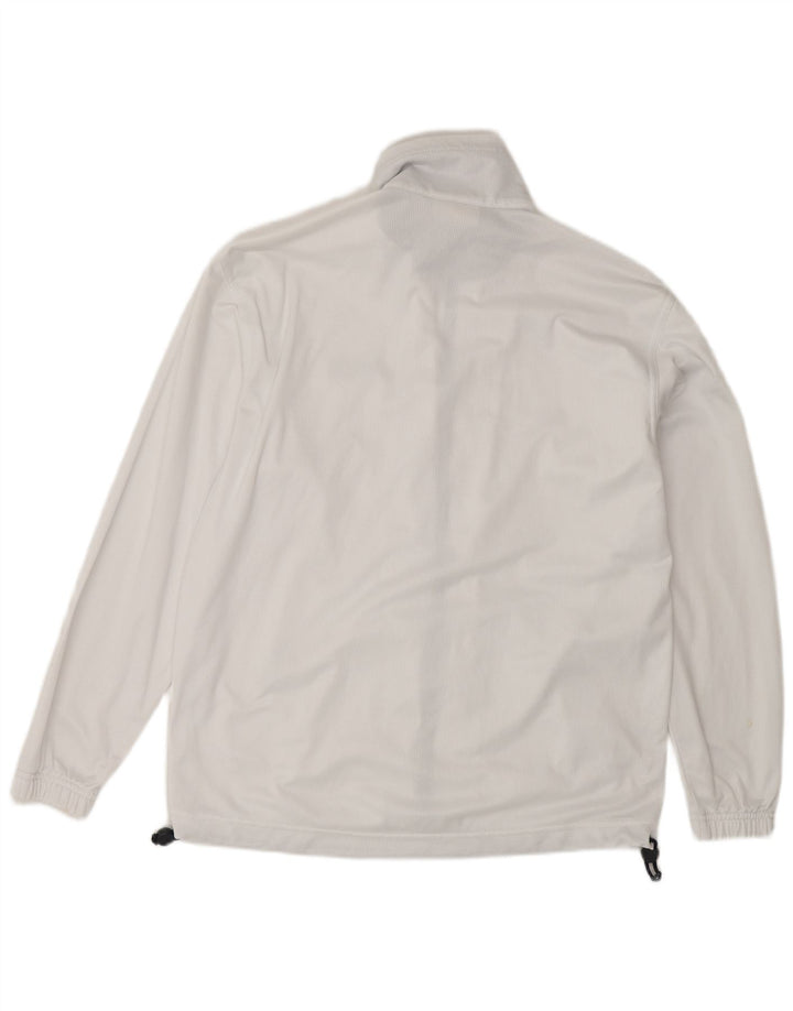 ASICS Veste de survêtement coupe ample pour homme XS Blanc Polyester