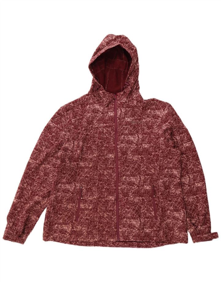 Mountain Warehouse Blouson Bomber Femme UK 20 2XL Bordeaux Polyester