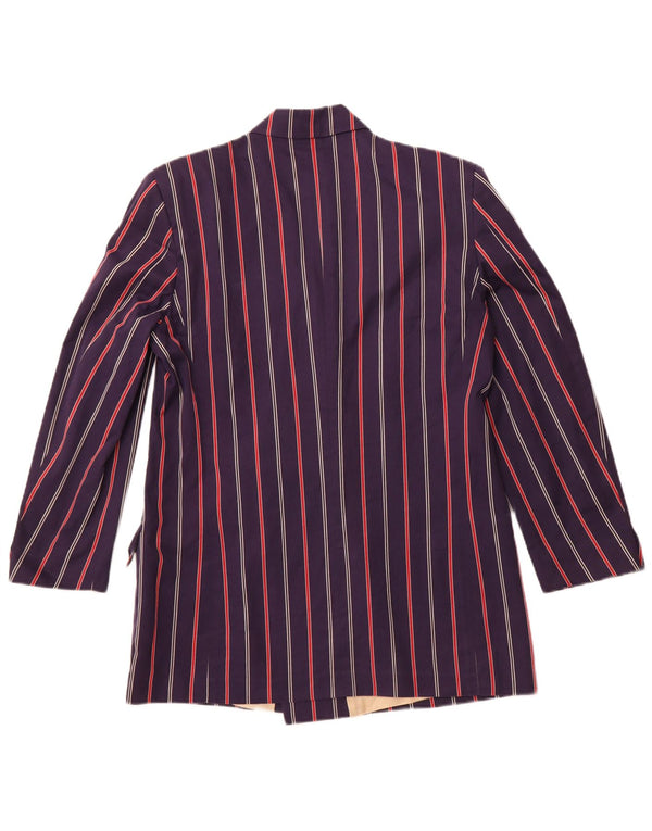 Henry Cottons Veste Blazer Homme IT 44 XS Bleu Marine Rayé Coton