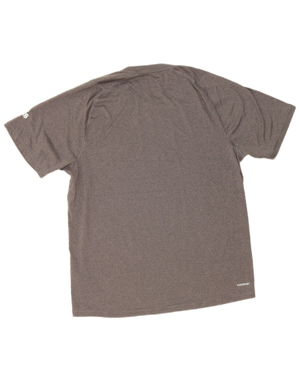 Adidas Hommes Aeroready T-Shirt Haut Grand Gris Polyester