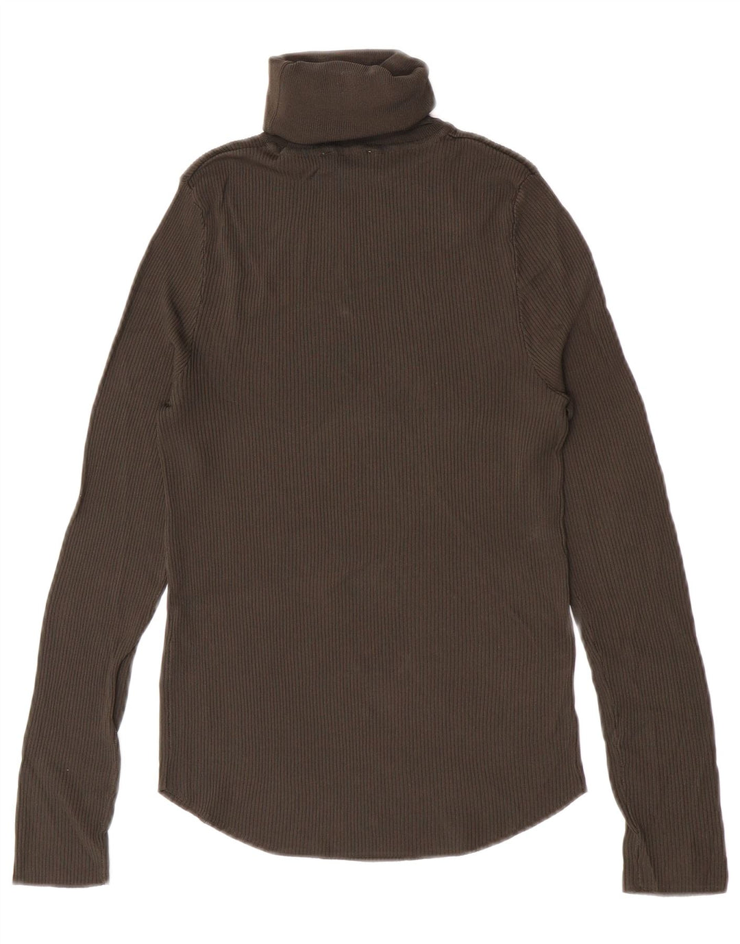 Zara Pull col roulé pour femme UK 12 Gris moyen Viscose