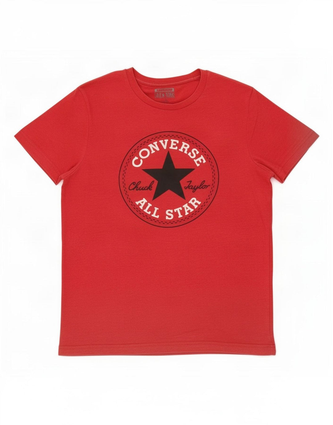Converse T-Shirt Graphique Homme Rouge Moyen