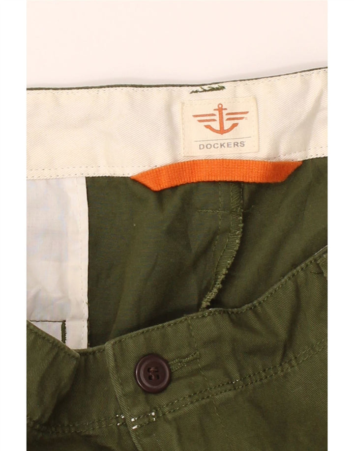 DOCKERS Mens Cargo Shorts W36 Large Green Cotton Vintage Dockers and Second-Hand Dockers from Messina Hembry 